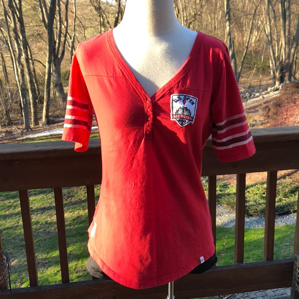 US OPEN USGA red 2013 tshirt 
47 Brand, like new (never worn) sz. L